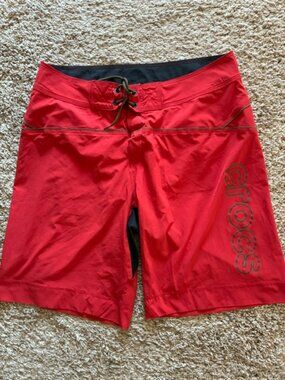 Croc's Men's Red swim trunks, Large
